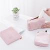 Flannel Cosmetic Storage Bag Hand Flannel Large Capacity Lipstick Bag