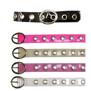 FM brand customized wholesale luxury belt classic buckle women PVC belt