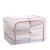 Import Foldable Clear Nylon Mesh PVC Clothes Storage Box Toy Quilt Storage Case from China