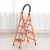 Import Folding Step Ladder Three/Four/Five /Six Multipurpose Aluminum Step Foldable Ladder Manufacture Price from China