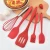 Import Food grade silicone kitchen utensils heat resistant cooking utensil set 5 pcs from China