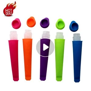 Food Silicone Green Ice Cream Mold Popsicle