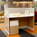 Foshan good price  aluminum profiles standard size modern designs low height modular office partition for office or home
