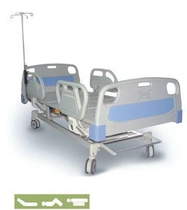 Foshan Hot selling 3 function manual hospital bed