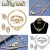 Import Four-piece Jewelry Set with Interlocking Gold-plated Stainless Steel and Rhinestones Jewelry Suit,Necklace Set Jewelry from China