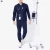 Import Four-Way Stretch Anti Wrinkle Rayon Blended Stylish Ribbed Collar Multi Pockets Long Sleeve Scrubs Uniform Tops Jacket from China