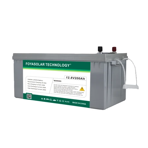 Foya Buy Foya Deep Cycle Rechargeable Solar Battery 12v 200ah Lifepo4 ...