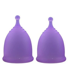 Free Sample  Factory Price Custom Feminine Silicone Reusable Lady Cup Esterilizador De Copa Menstrual cup