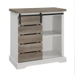 French style vintage dining room furniture buffet cabinet  wood sideboard