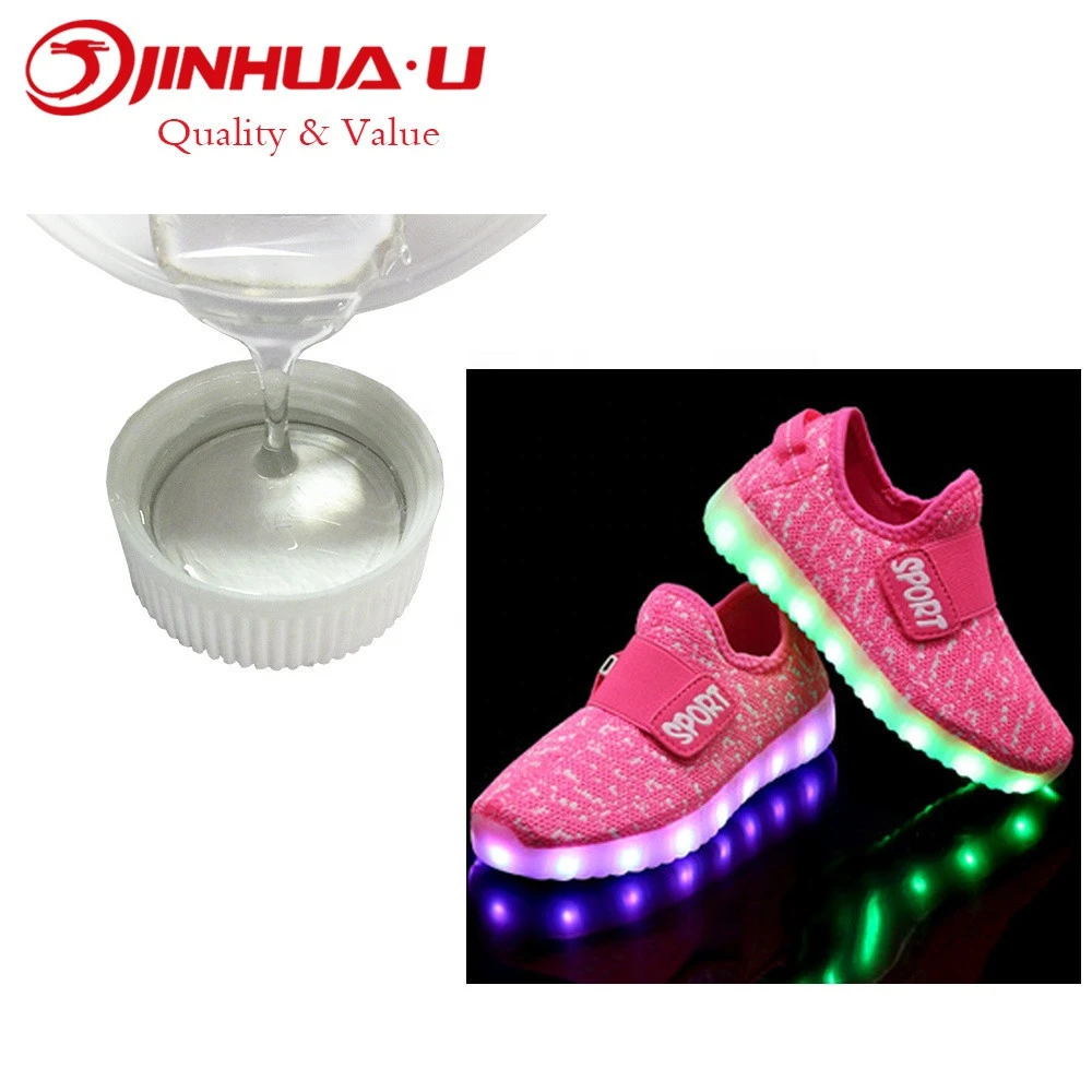 Friendly And Environmental Clear Two Components Epoxy Agent For LED Shoes