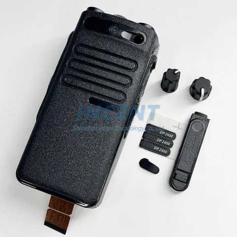Front Housing Outer Two Way Radio Walkie Talkie Case Replacement Refurbish For DP2400 Walkie Talkie