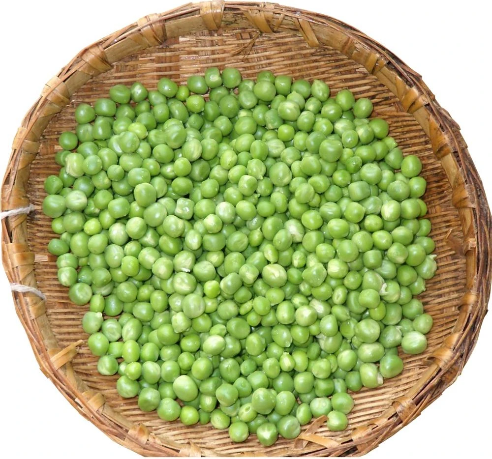 Frozen bulk green peas