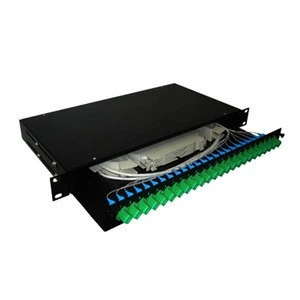 FTTH 4 6 8 12 16 24 ports outdoor fiber optic terminal distribution box  patch panel