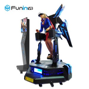 Funin VR 9D Virtual Reality VR Simulator Motion Platform Flight Simulator Carnival Rides Amusement Park Equipment