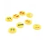 Import Funny mixed yellow smiley face round smile TPR eraser for promotional from China