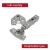 Import Furniture hardware accessories hinge  two way soft close concealed hydraulic kitchen cabinet hinge from China