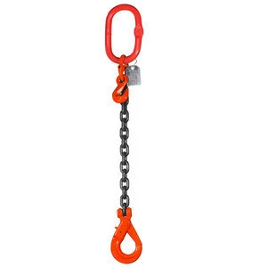 G80 Grade 80 4 to 40 Ton 4 Legged Lifting Chain Slings with Hook