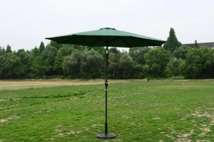 Garden patio lawn parasol UV Protective Outdoor Market Umbrella Beach garden umbrellas with Push Button Tilt and Crank