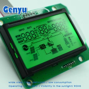 Custom Car Audio Air Conditioning Segment LCD Display with Backlight -  China Custom Size LCD Screen and LCD Module price