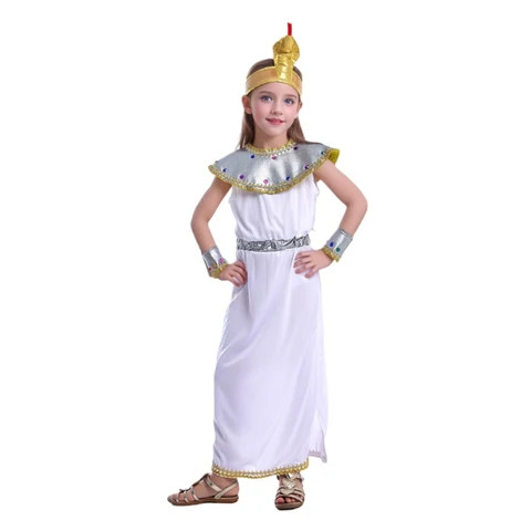 Egyptian Girl Costume Childrens Ancient Priestess