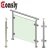 Import Glass rails balustrade price per metre curved stainless steel handrail balcony railing systems from China