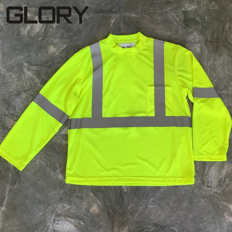 Glory High Visibility Safety  Long Sleeve Shirt