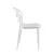 Import Good quality hotel dining luxury white cafe waiting chair from China