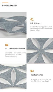 GOODSOUND Ornaments pendant space decoration Acoustic partition curtain screen 3D polyester fiber acoustic panel