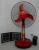 Import Guangzhou factory 60-minute timer fan 12v dc copper motor 16inch table fans with battery and light from China