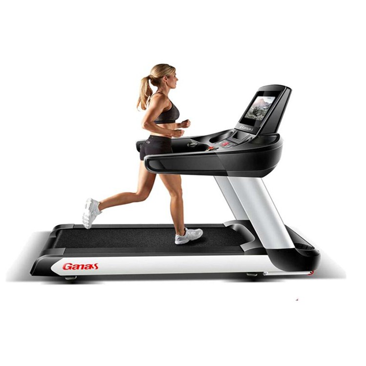 Guangzhou gym equipment factory sale Touch screen and wifi gym treadmill commercial