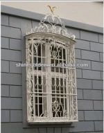 GYD-15WG116 Classic and Elegant iron main entrance doors grill design