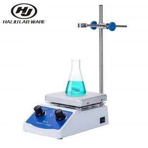 HAIJU LAB Aluminum Plate Magnetic Stirrer With Hot Plate For Laboratory Chemical