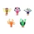 Import Halloween Yiwu Magic Funni Mini  Soft TPR  Kids Finger Monster Puppet Scary Ghost Head Capsule Toys from China