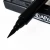 Import HANDAIYAN Double-end Triangle Stamp Eyeliner 2-in-1 Waterproof Black Makeup Stamps Eyeliner Pencil from China