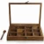 Import Handmade Twelve Blends Spices Organizer Polished  wooden spice box from China