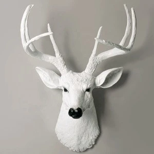 Hanging custom resin deer antler crafts for home