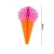 Import Hanging Honeycomb Ice Cream Tissue Paper Pom Pom For Birthday Wedding Baby Shower Home Party Decoration from China