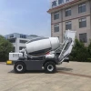 HANK 2.5 cbm self loading mobile concrete mixer truck
