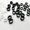 Have stock elastic 13.4 mm diameter white small silicone rubber circular bands