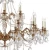 Import HC15314-12+6+6 Home decorative lighting 24 bulbs 2019 indoor K9 crystal chandelier in china from China