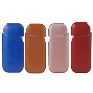 Healthcare Supply Free Sample Dust Proof Variety Color Portable Leather E-Cigarette Cover
