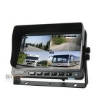 Heavy Duty Vehicle Support 64GB Card 4Chs 7Inch DVR Car Monitor