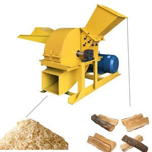Henan fuyuan machinery small wood sawdust making machine line wood crusher making machine price