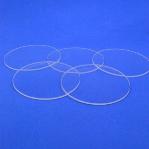 HF High Purity Clear Fused Silica Quartz disc wholesale