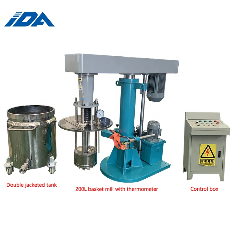 High-Accuracy Superfine Coating Basket Type Grinding Mill With High Quality