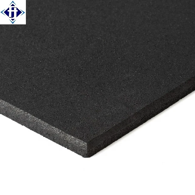 High Density Noiseproof Rubber Gym Floor Tile