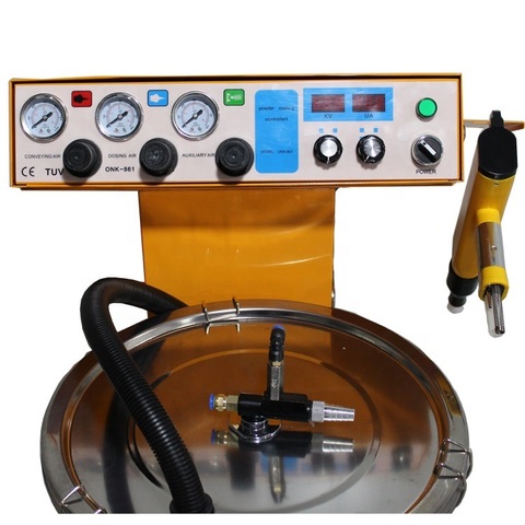 Buy High Effect Spraying Gun Paint Electrostatic Powder Coating Machine ...