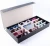 Import High-end glasses display box 12 grids easy to carry convenient sunglasses display box from China