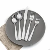 High end quality stainless steel  flatware Type  dinner knife fork spoon set cutlery set