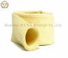 high heat resistant good anti-abrasive aramid fiber knitted tube for glass tempering